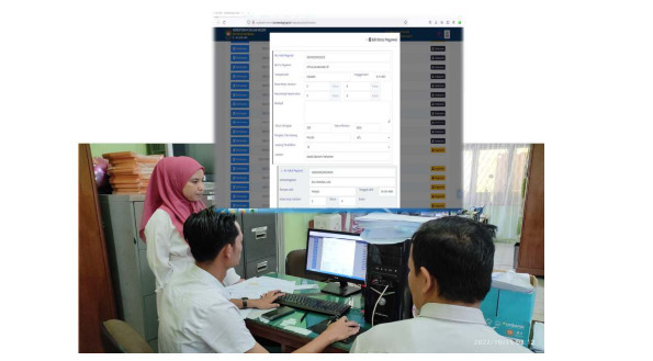 Tidak Mau Ketinggalan, Inspektorat Daerah Gencar Entri Anjab ABK Pada SIMONA KEMENDAGRI