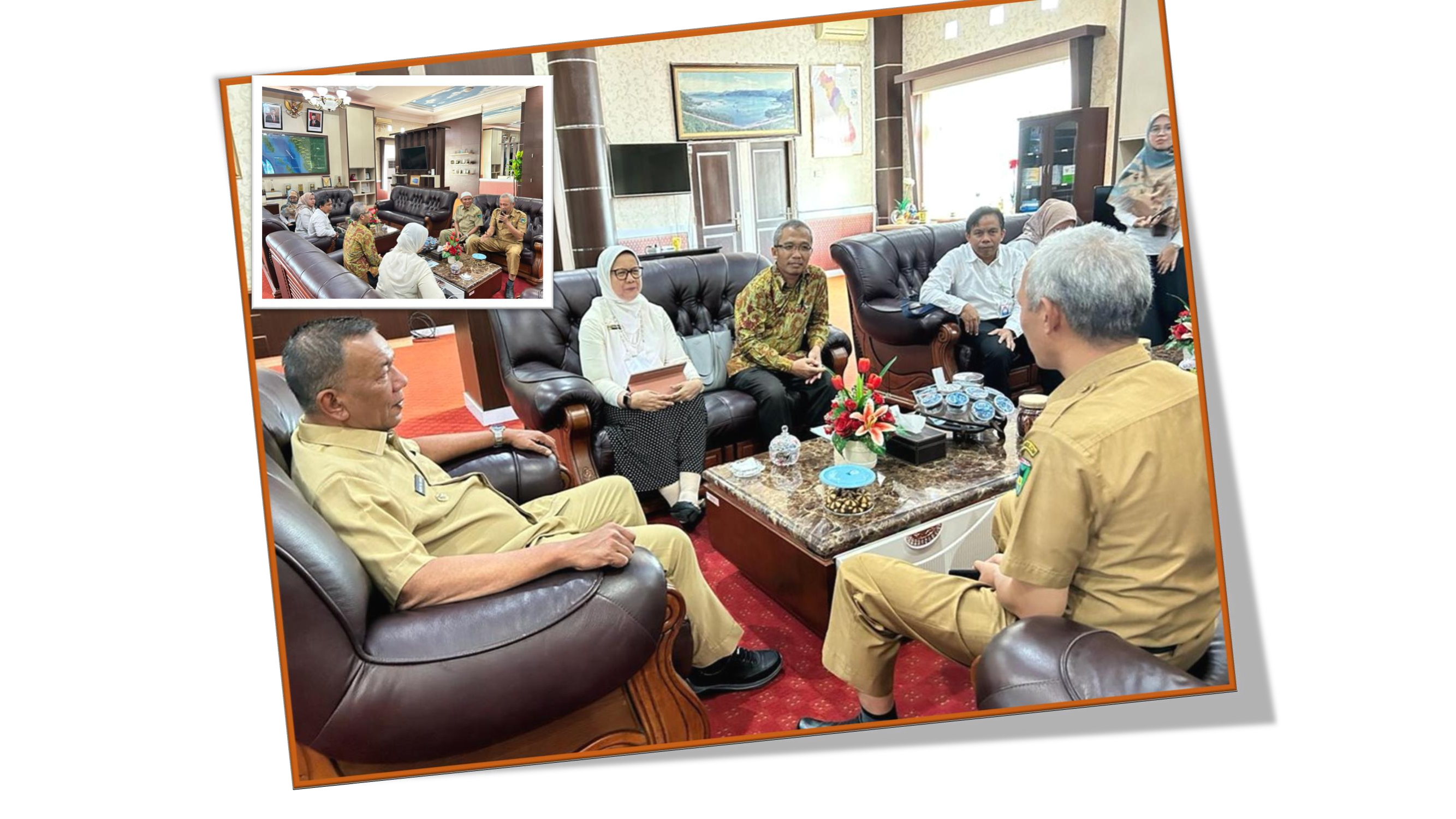 INSPEKTORAT DAERAH KAB. PESISIR SELATAN HADIRI ENTRY MEETING BPKP PERWAKILAN PROV SUMATERA BARAT