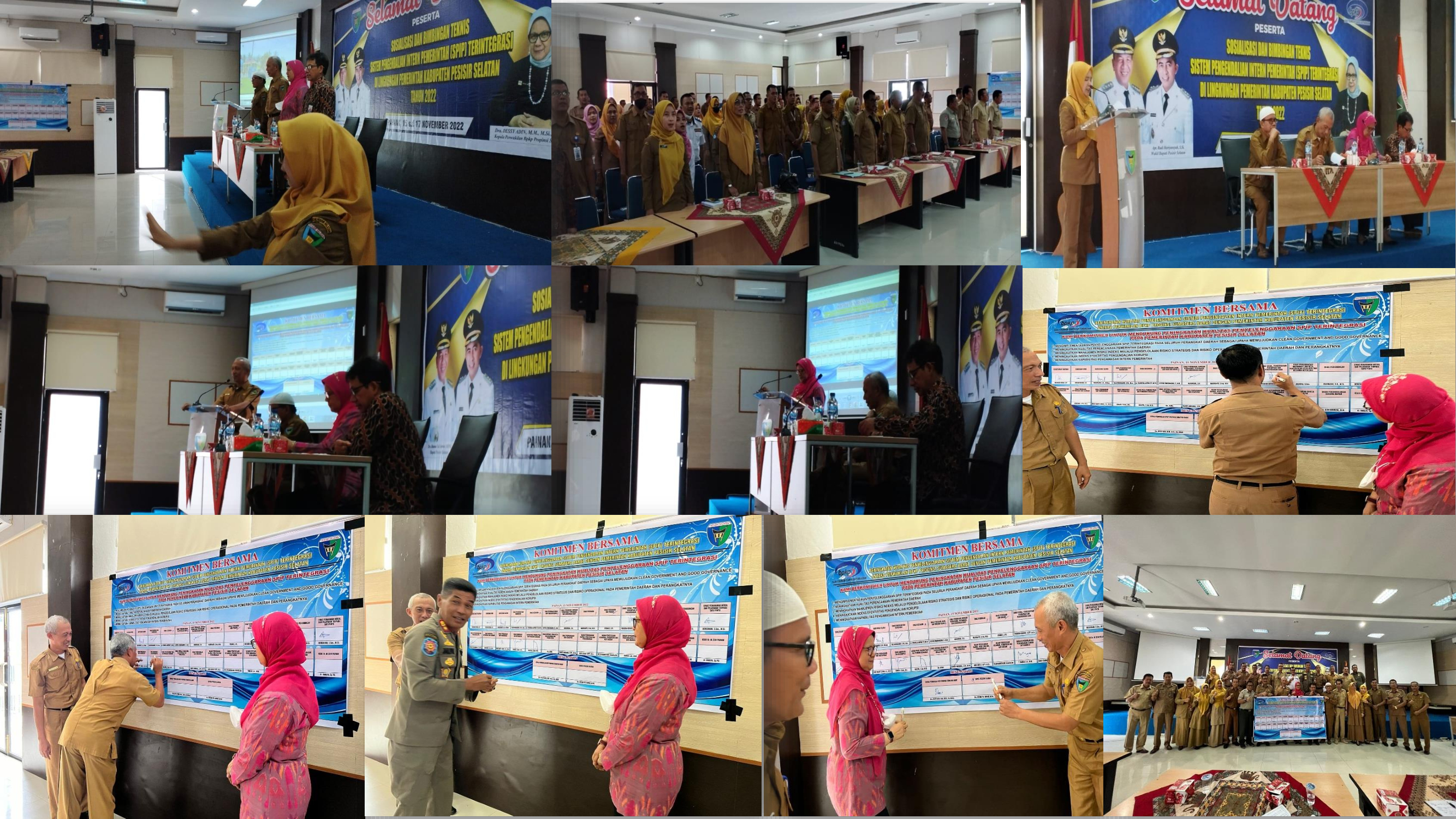 Pembukaan Sosialisasi dan Bimtek Sistem Pengendalian Intern Pemerintah (SPIP) Terintegrasi 2022